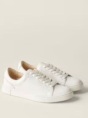 Frye Ivy Low Lace Sneakers in White Sz 8.5